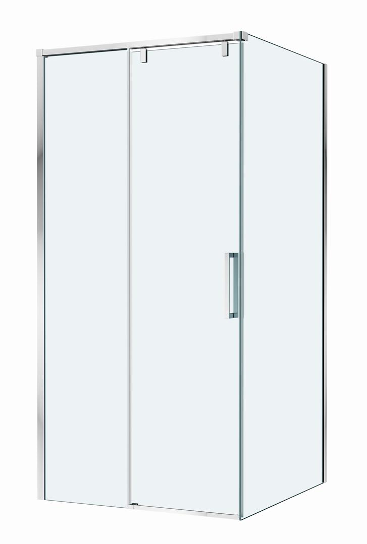Душевой уголок BelBagno SOFT_CLOSE-1-A-1-100-C-Cr 100x100 прозрачный, хром