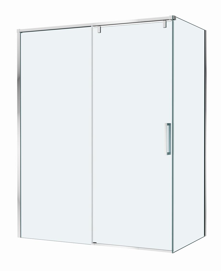 Душевой уголок BelBagno SOFT_CLOSE-1-AH-1-160/80-C-Cr 160x80 прозрачный, хром Душевой уголок BelBagno SOFT_CLOSE-1-AH-1-160/80-C-Cr 160x80 прозрачный, хром