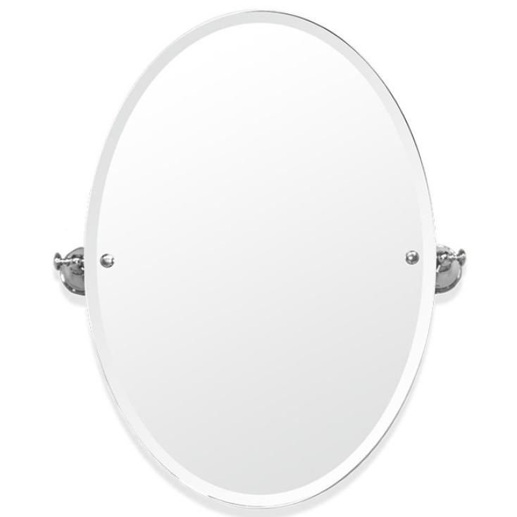 Зеркало косметическое TW Harmony TWHA021bi/cr хром, белый