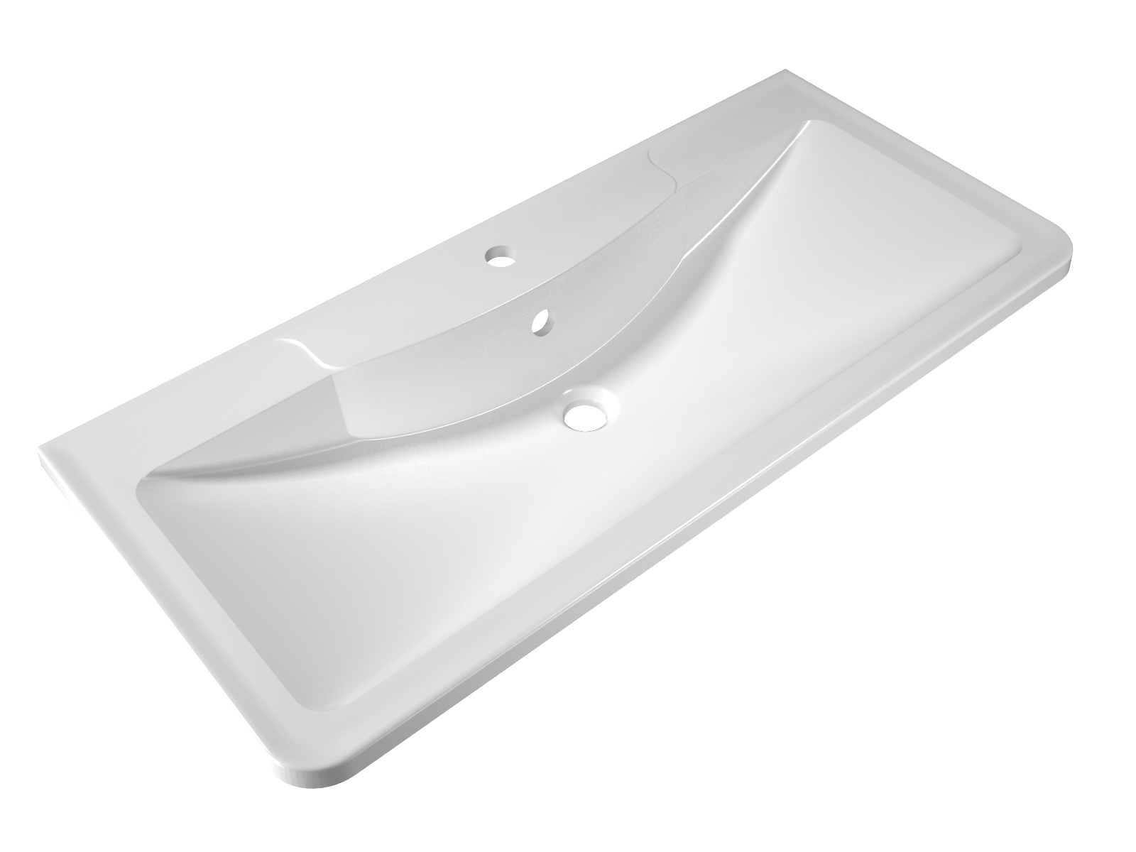 Раковина BelBagno BB1000/455-LV-MR-ALR 100 см