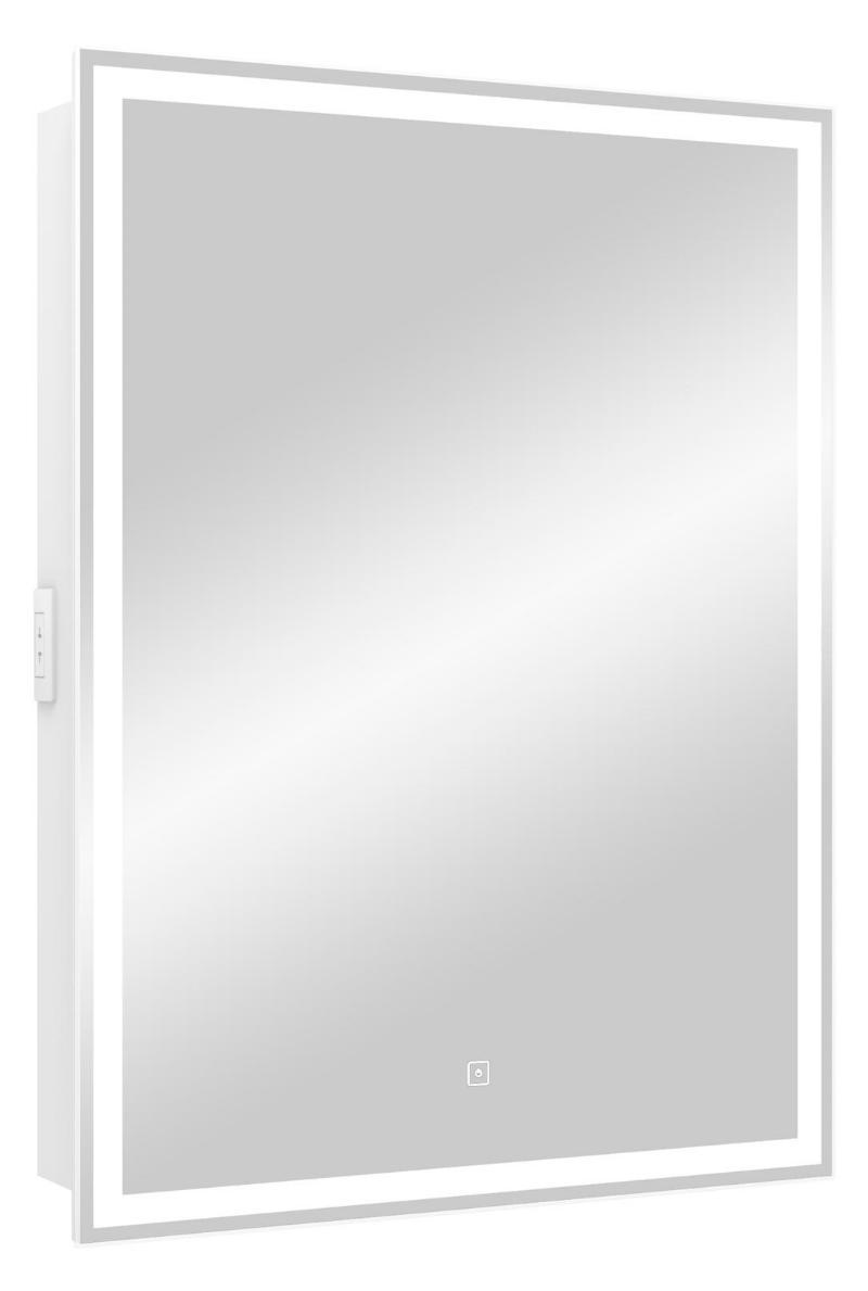Зеркальный шкаф Континент Allure LED 55x80 с подсветкой, правый МВК003