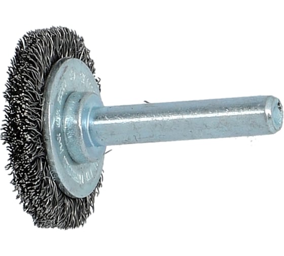 Щетка для дрели дисковая проволочная 30x6х6 мм SHAFT 0.2 мм NORTON 66254404875