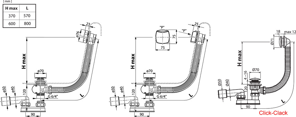 Акриловая ванна Ravak Formy 01 Slim 180x80 см C881300000