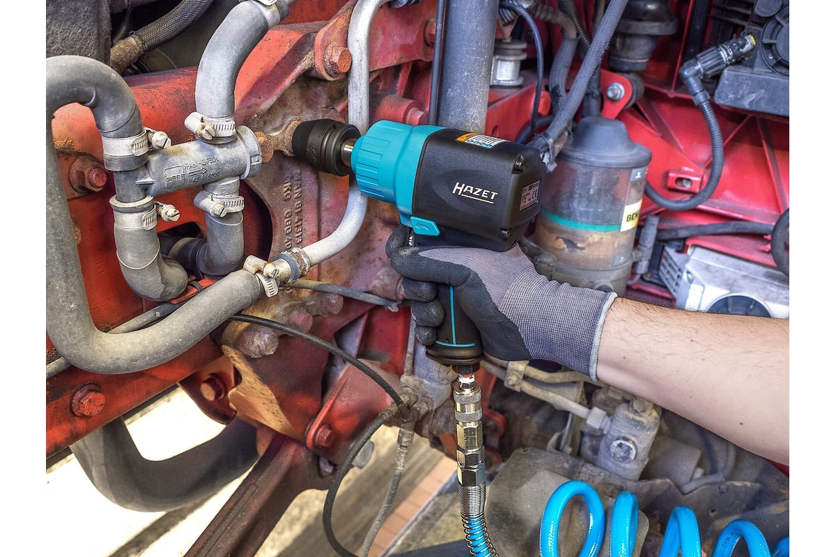 Ударный гайковерт Hazet 3/4" max. усилие 1800Нм 9013M