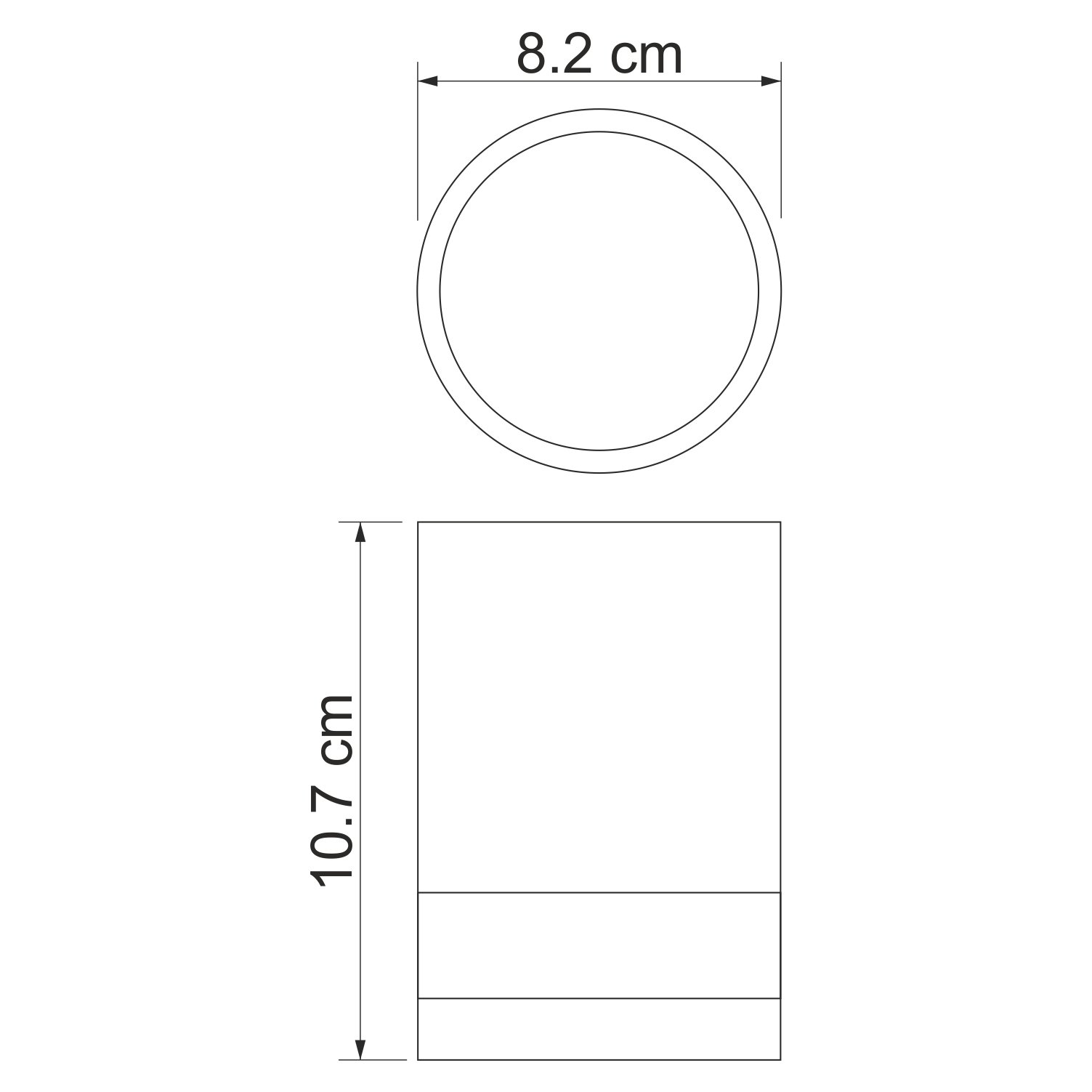 Стакан WasserKRAFT Inn K-4328