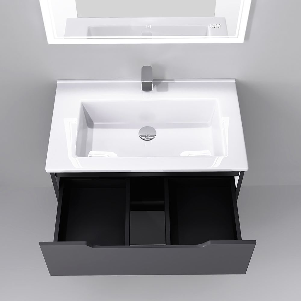 Мебель для ванной Laparet Sinergia 60 см антрацит
