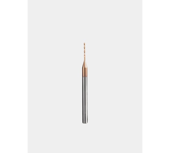 Сверло твердосплавное ц/х РОСИНСТРУМЕНТ 1.1x4х12x62 3D без подачи СОЖ TiSiN 311041262