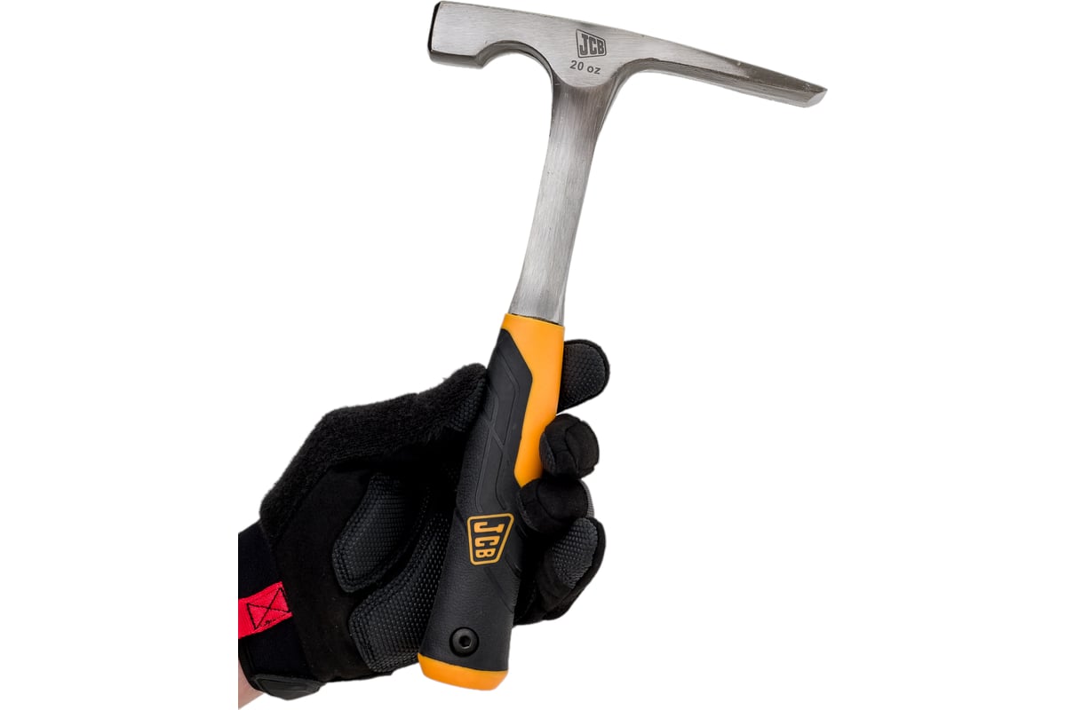Цельнокованый молоток каменщика JCB 550 г JHM005