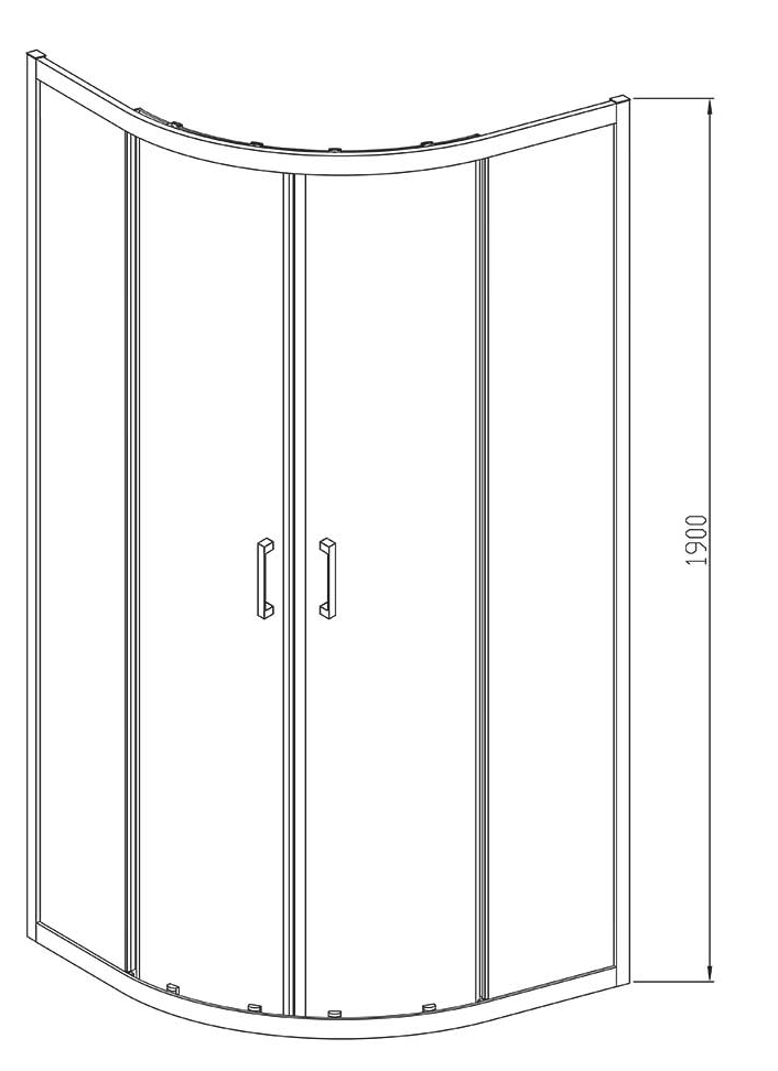 Душевой уголок Vincea Alpha VSQ-3AL800MT 80x80 хром, текстурное