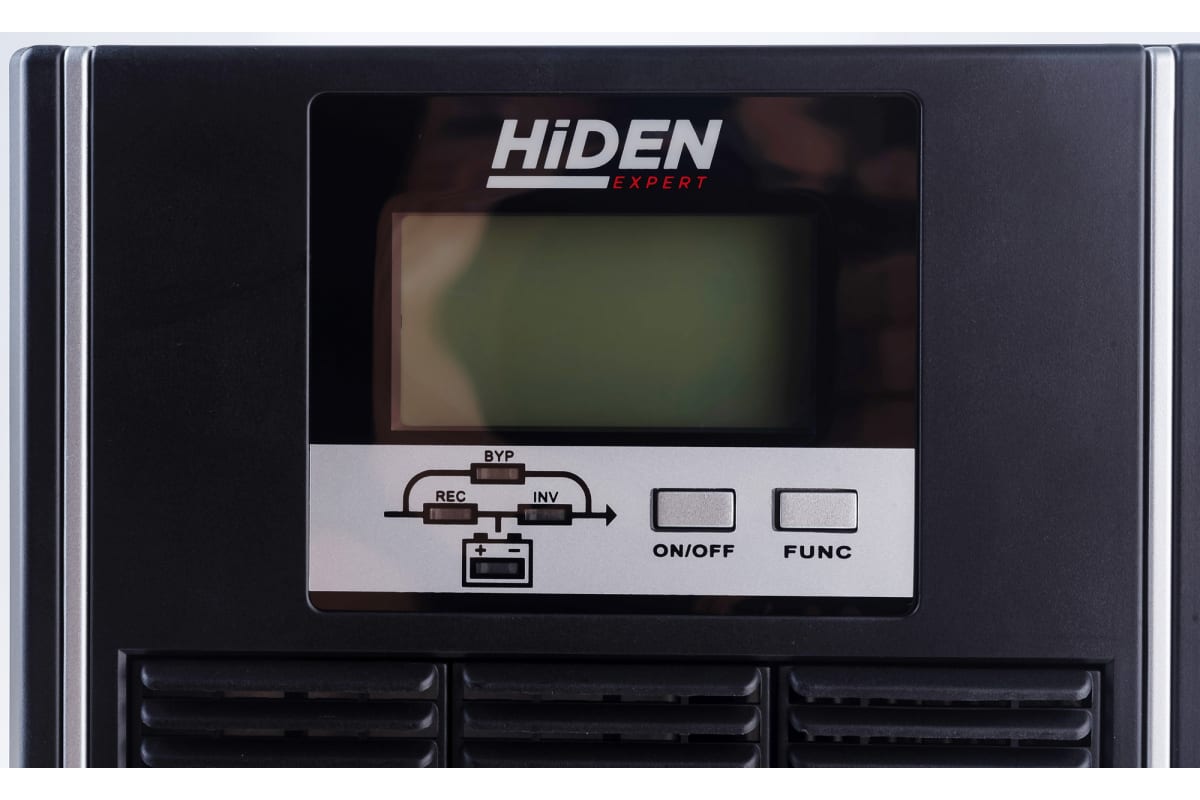 Источник бесперебойного питания Hiden EXPERT 6 kVA/5,4 kW, 16/18/20хАКБ внешние, 96/108/120В, ЗУ 12А UDC9206H-12A