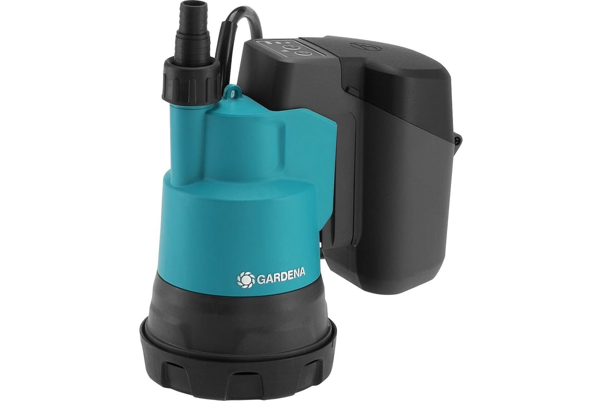 Аккумуляторный дренажный насос для чистой воды Gardena 14600-20.000.00