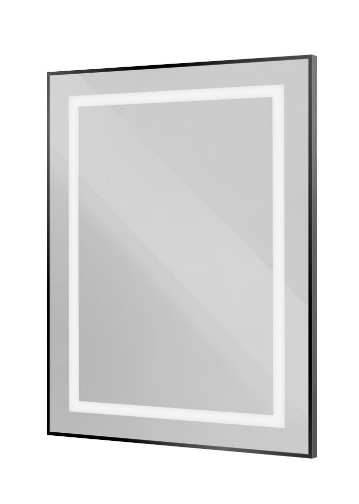 Зеркало BelBagno SPC-KRAFT-700-800-SENS-NERO 70x80 см сенсорный выключатель, черный