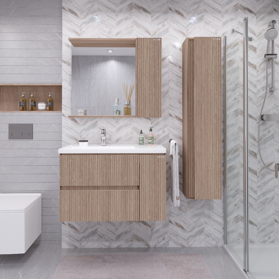 Тумба с раковиной Grossman Юнит 80 см