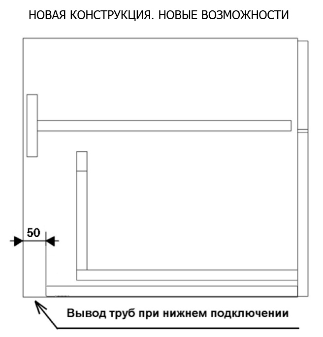 Мебель для ванной Акватон Мадрид 100 с ящиком, белый