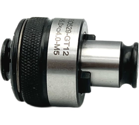 Головка к резьбонарезному патрону для метчиков М5, GT12, d=19 мм TORNERI 041839