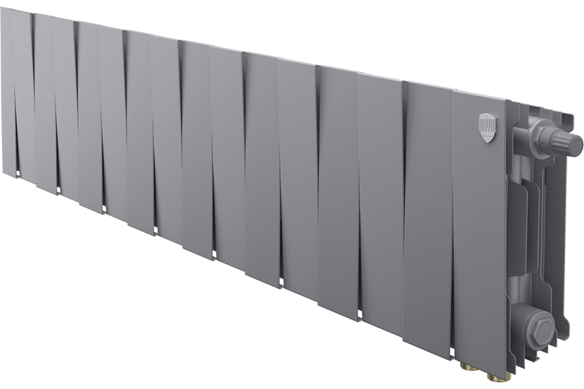 Радиатор Royal Thermo PianoForte 200 Silver Satin VDR80 - 16 секций НС-1506338