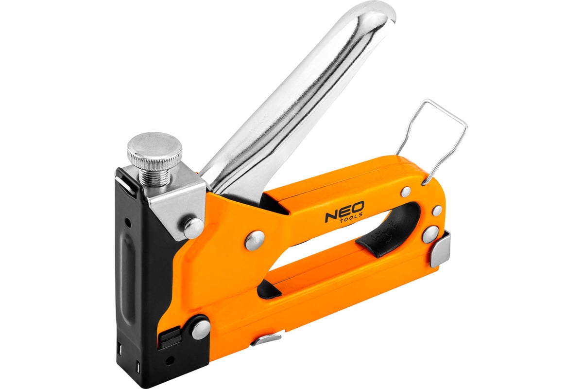 Степлер Neo Tools 4-14 мм, скобы J, сталь 16-032