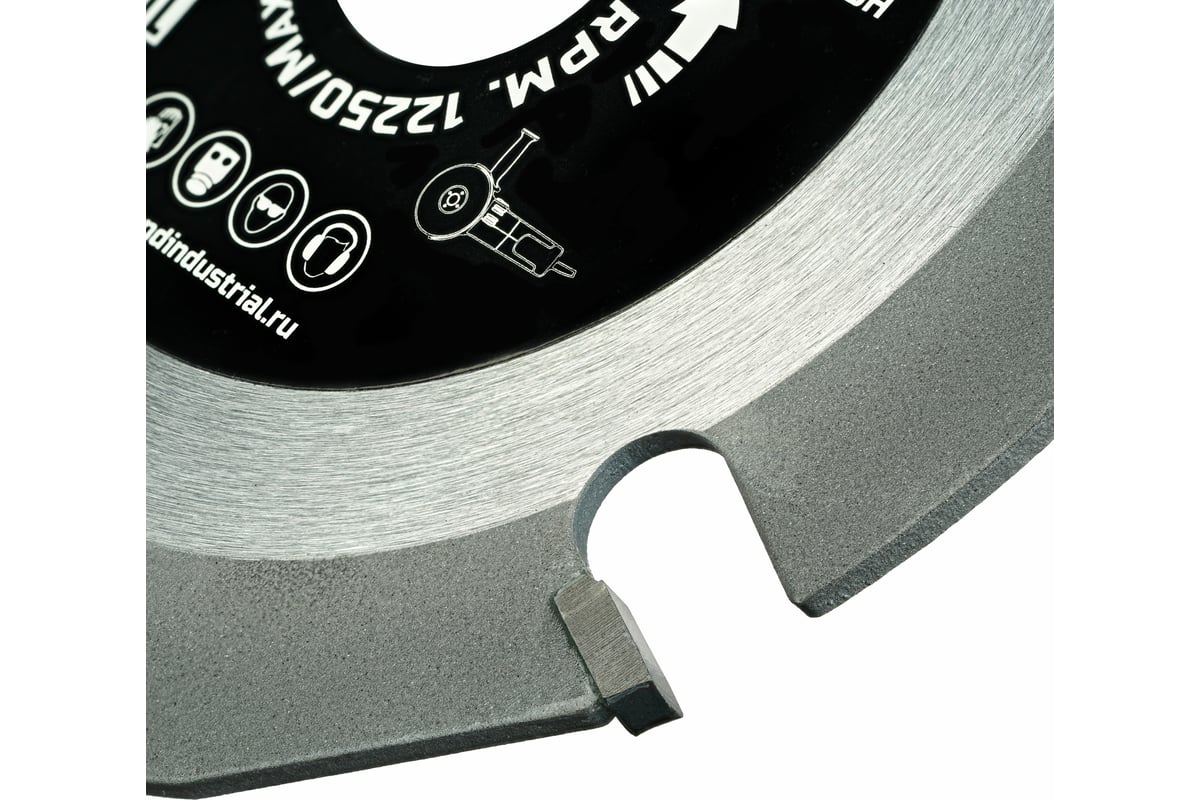 Диск пильный по дереву FastCutter 125х22.23 мм, 3T для УШМ Diamond Industrial DIDD125Z3