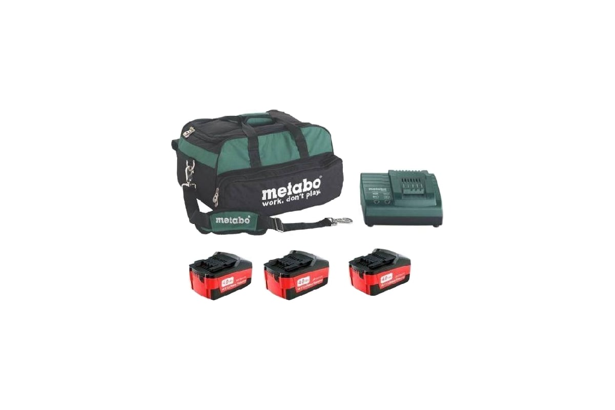 Набор аккумуляторов Power Combo-Set 4.0 Metabo 685024000
