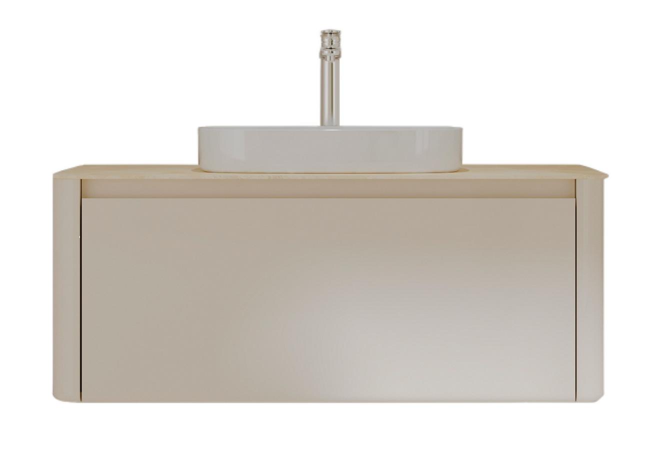 Мебель для ванной Black&White Universe U916.1000 100 см, бежевый Мебель для ванной Black&White Universe U916.1000 100 см, бежевый