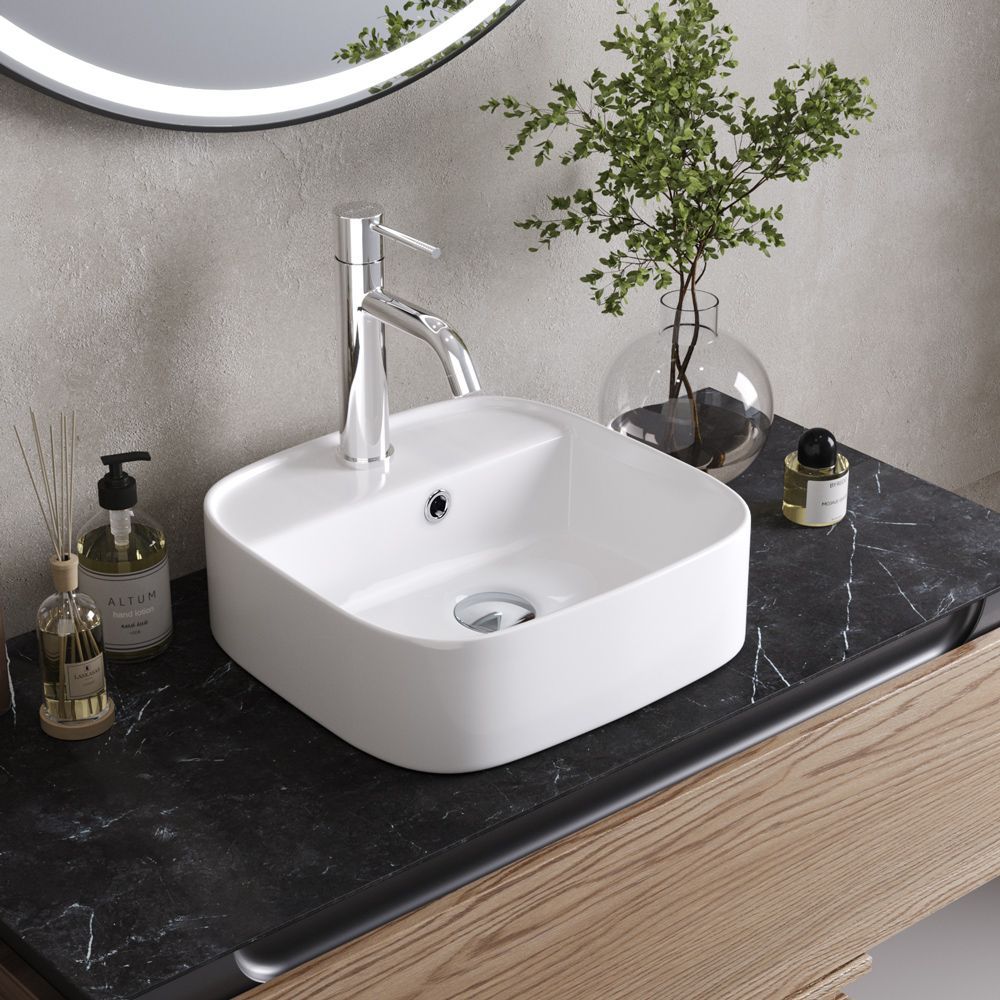 Раковина Cezares CZR-6615 39 см белый