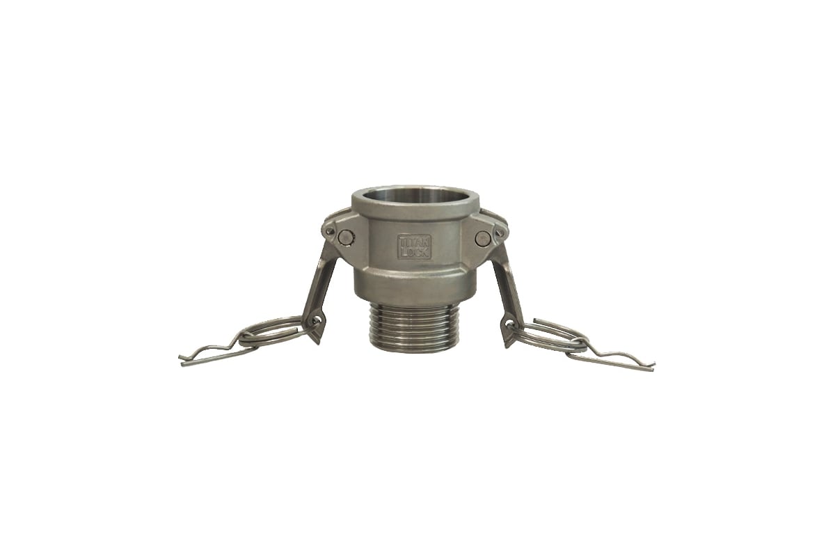 Соединение типа B TITAN LOCK 6in розетка наружная, резьба BSP нерж. TL600BSS