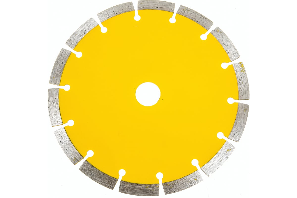 Диск алмазный отрезной сегментный (180x22.2x2.2x10 мм) Kranz KR-90-0103