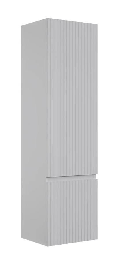 Шкаф пенал AQUAme S1 33 см серый AQM9001GM