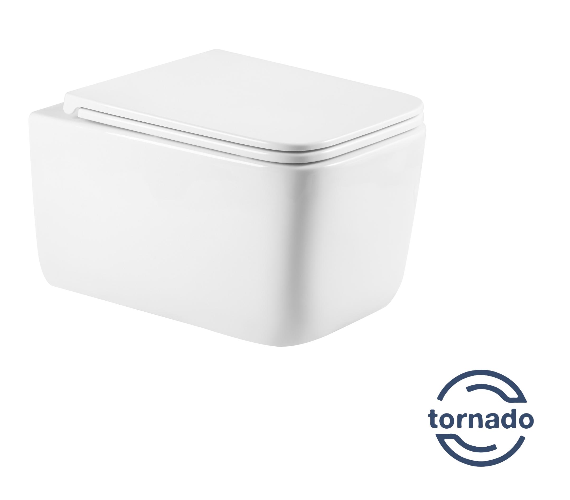 Подвесной унитаз Vincea Tornado Capri VT1-63T белый