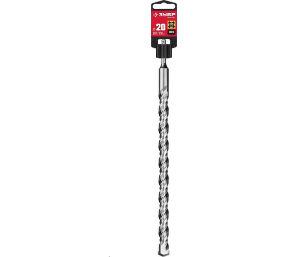 Бур по бетону Зубр 20х310 мм, SDS-Plus 29315-310-20