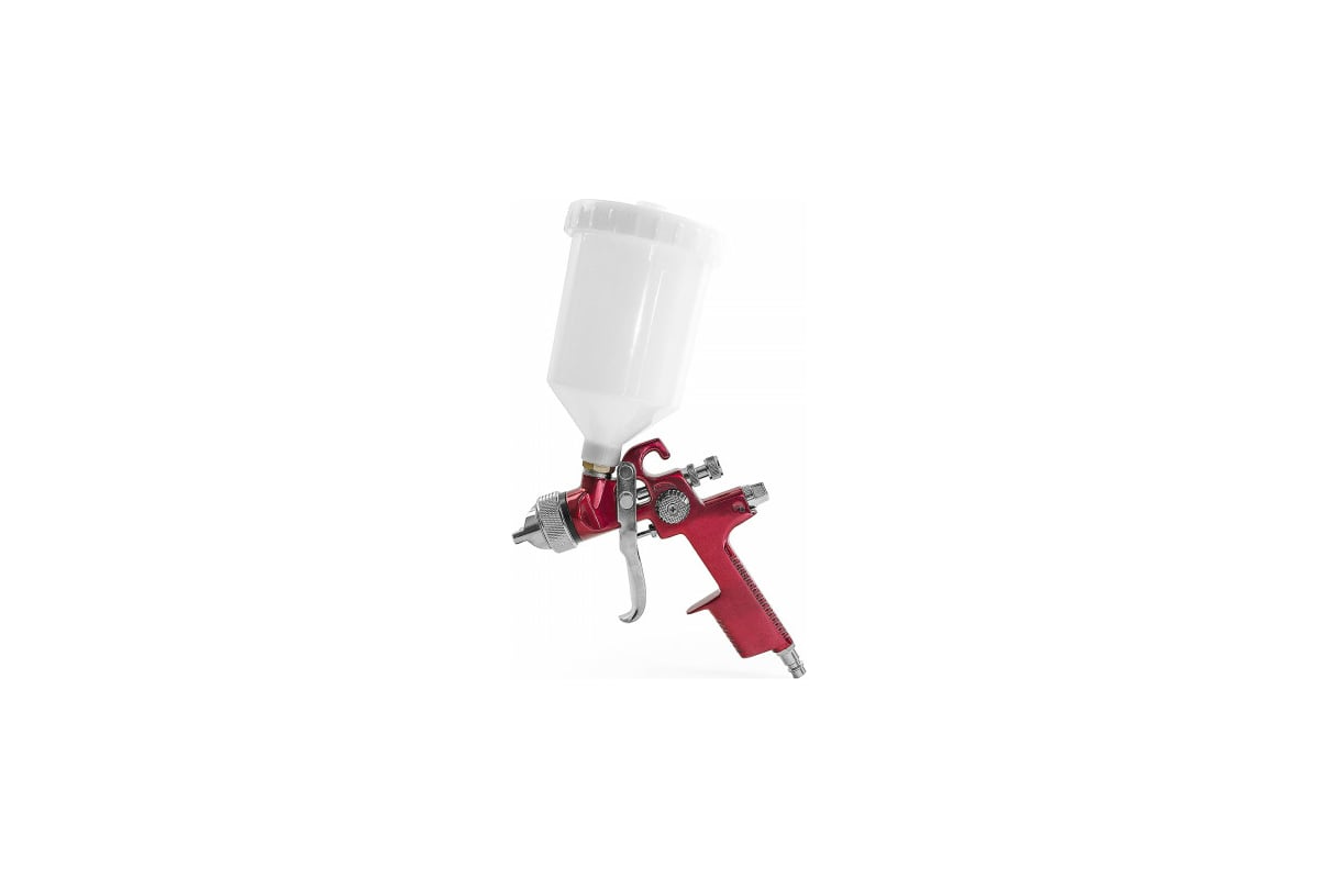 Пневматический краскопульт Intertool форсунка 1.4 мм, бачок 600 мл, PT-0104