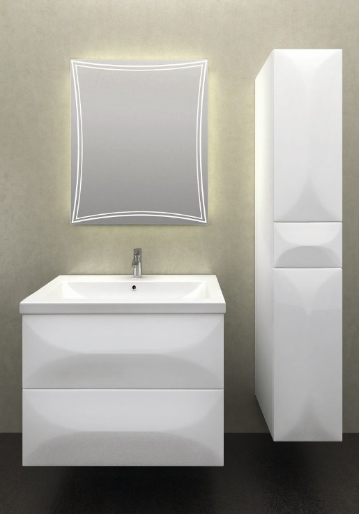 Мебель для ванной Marka One Brio 80П White