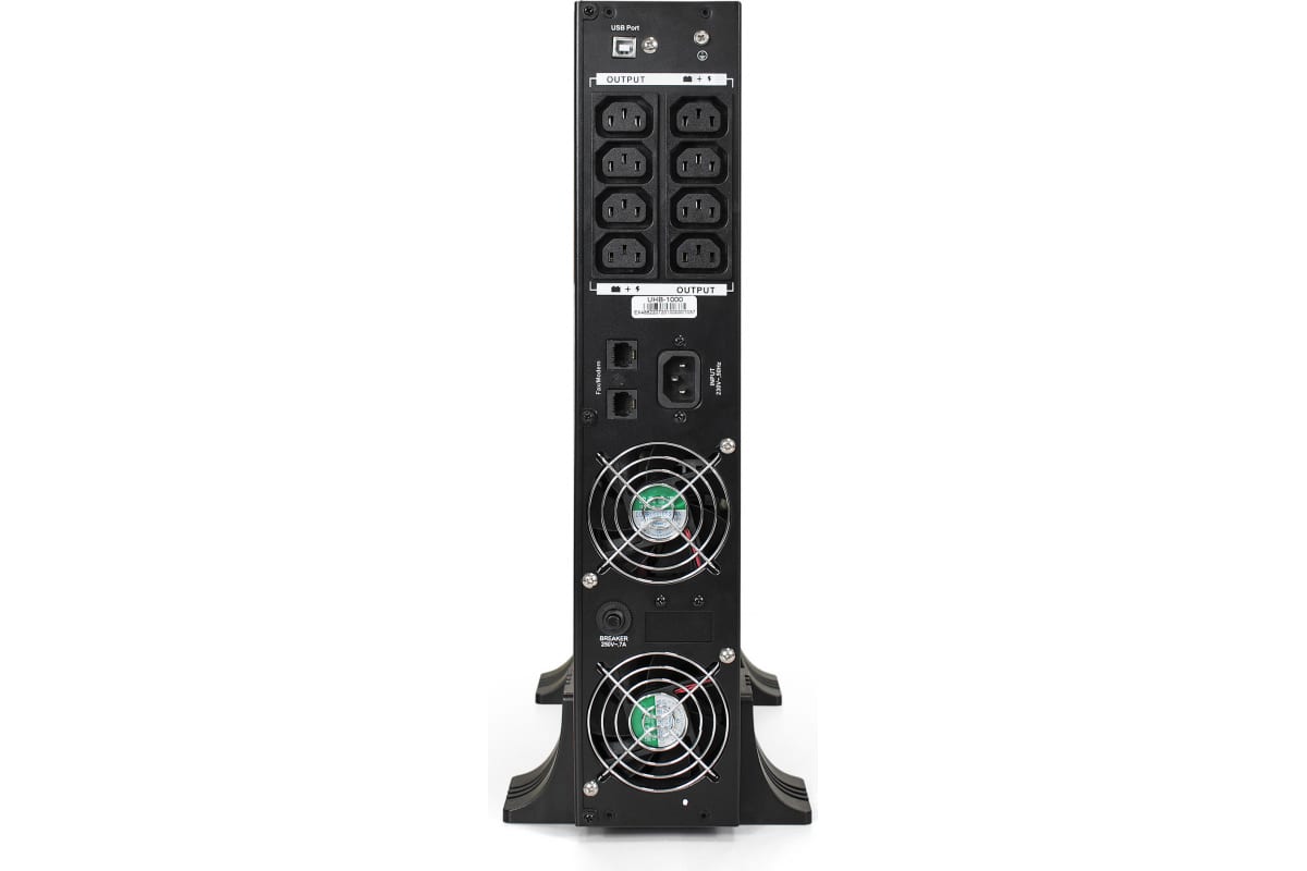 Источник бесперебойного питания Pure Sine Wave Exegate SinePower UHB-1000.LCD.AVR.C13.RJ.USB.2U <1000VA/800W, 8хC13, RM/Tower> 285642