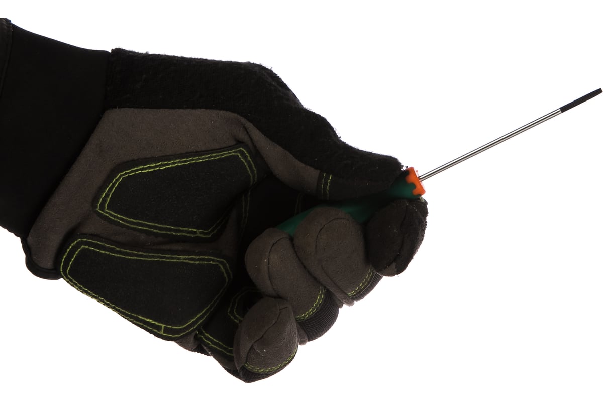 Стержневая шлицевая отвертка Jonnesway Anti-Slip Grip SL2.5х75 мм 46117 D71S2575