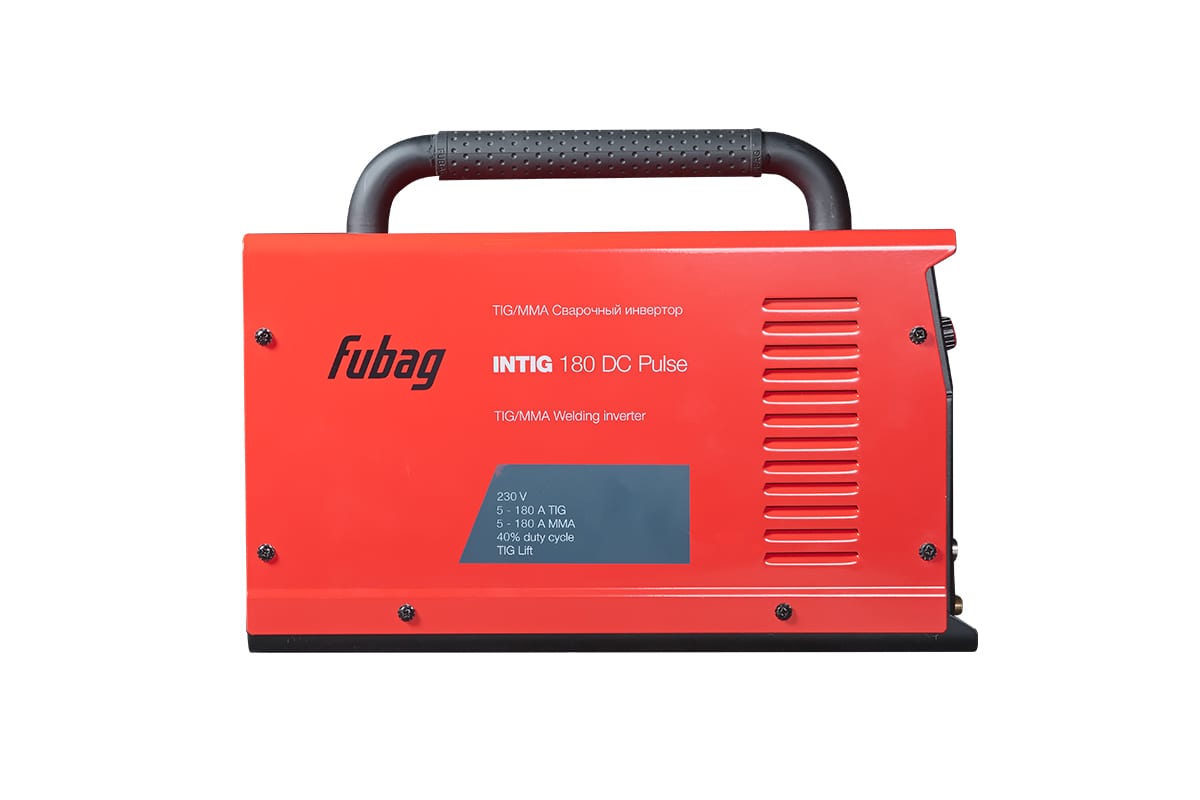 Сварочный инвертор Fubag INTIG 180 DC PULSE, 31450, горелка FB TIG 26 5P 4m, 38459, 31450.1