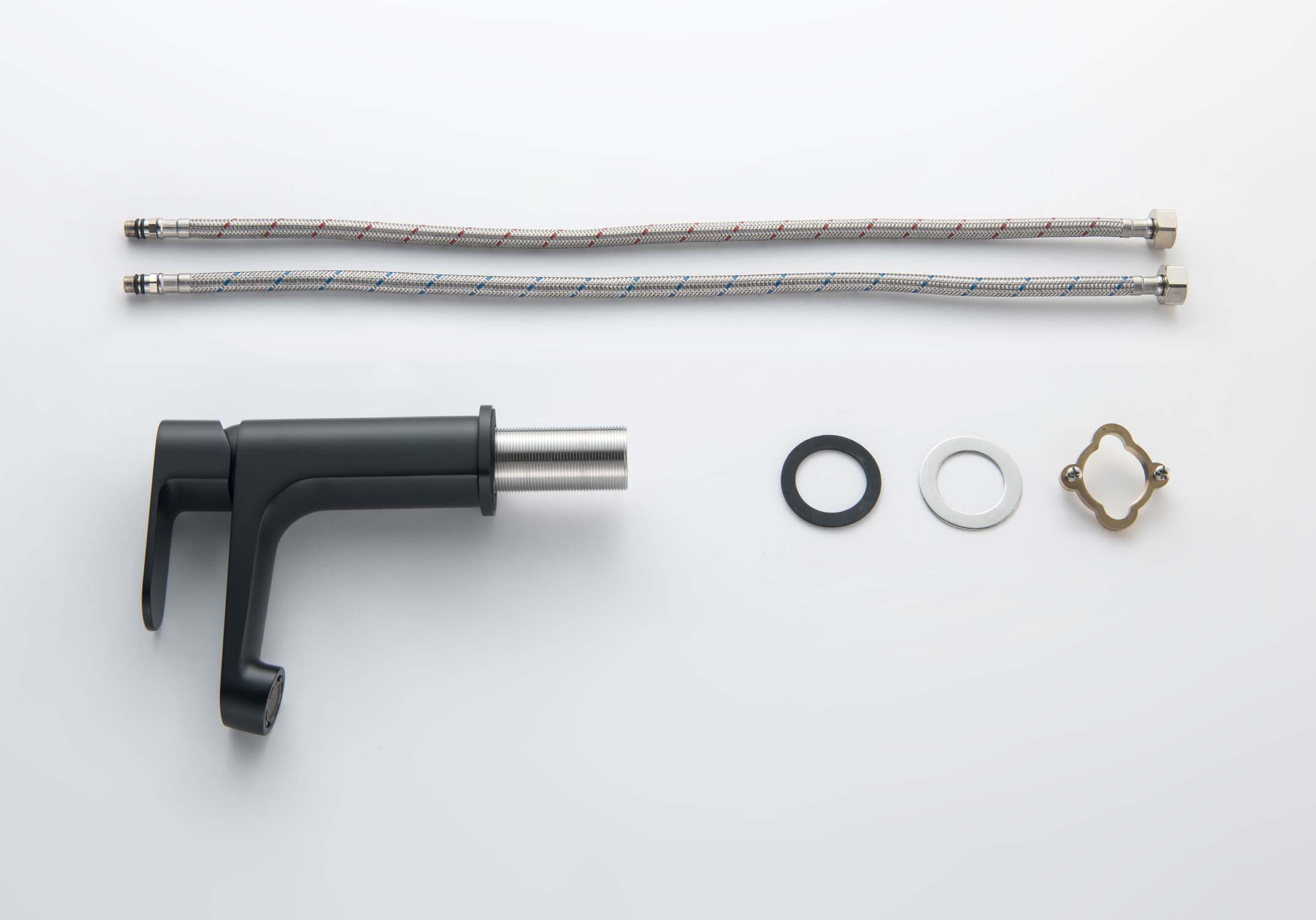 Смеситель для раковины Aquatek Оберон AQ1210MB черный матовый