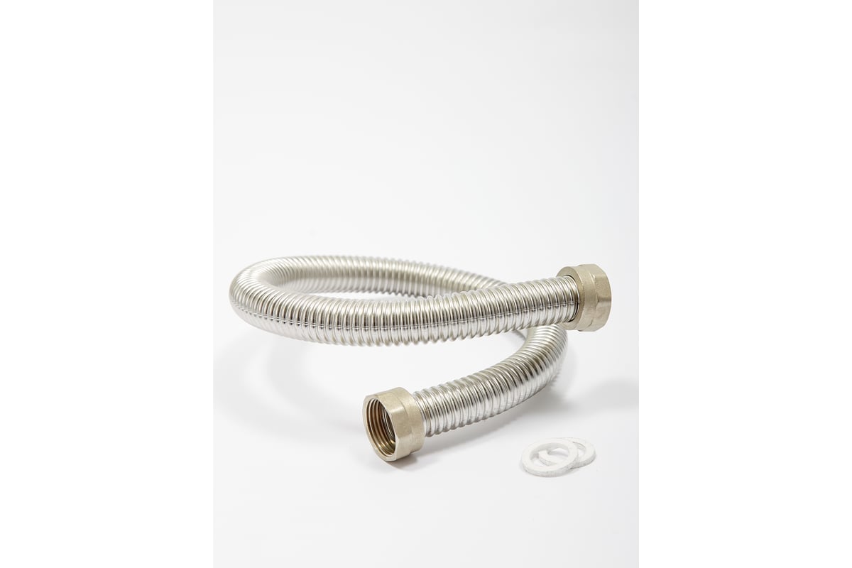 Гибкая подводка с 2-мя прокладками и гайками 3/4" Kofulso KF 20/2000 г/г
