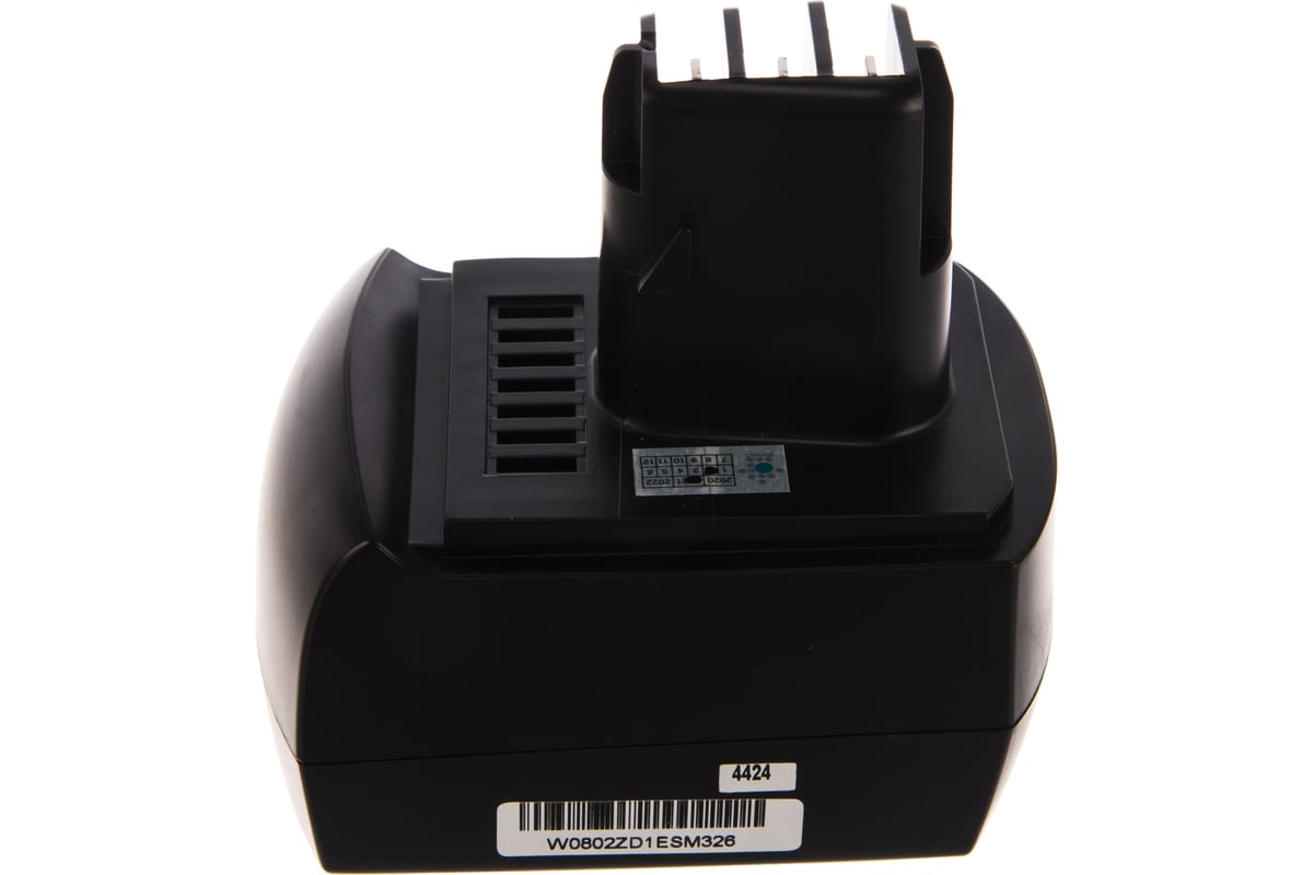 Аккумулятор для электроинструмента (Ni-Cd, 12В, 2Ач) Metabo Topon TOP-PTGD-MET-12-2.0