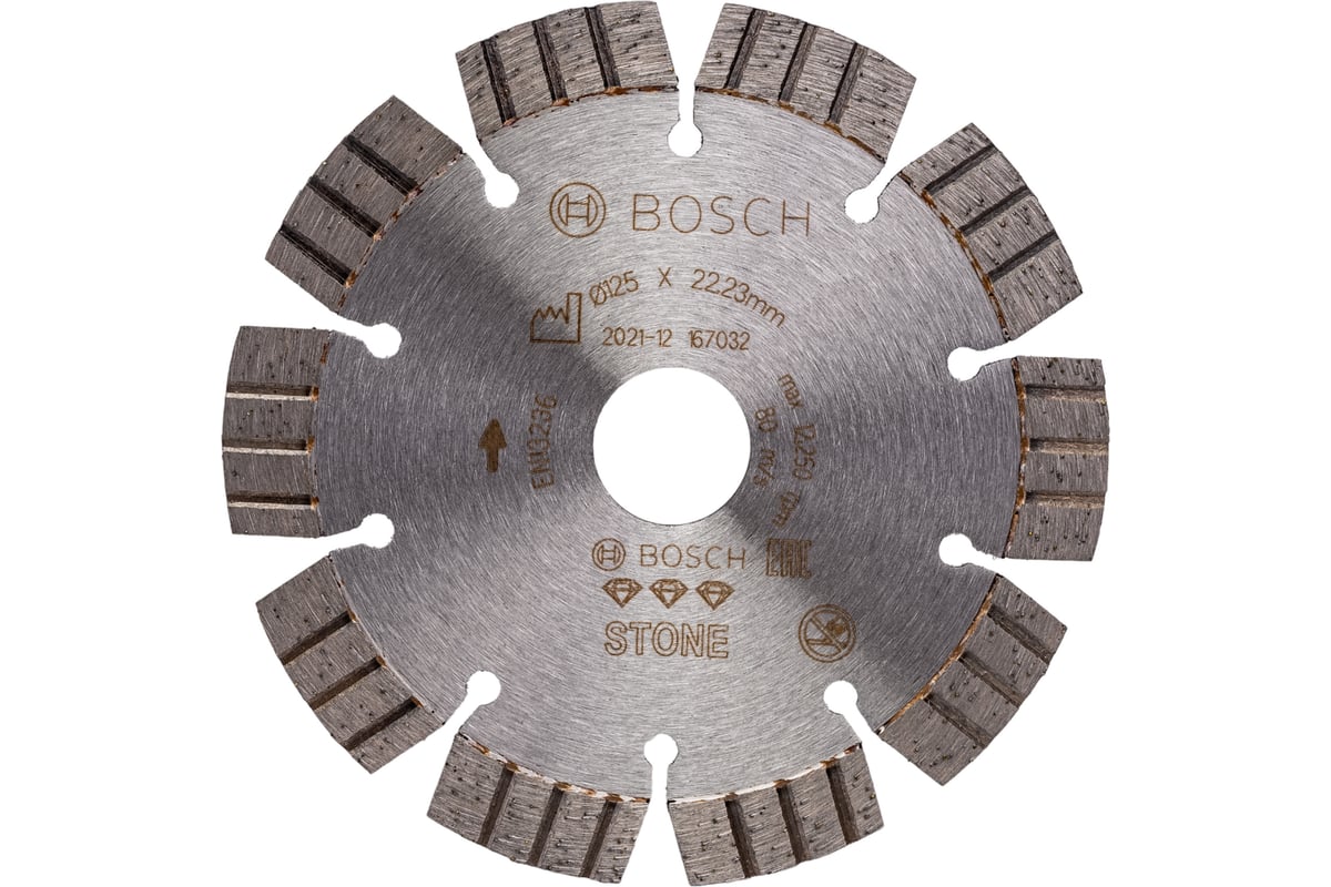 Диск алмазный Best for Stone (125х22,2х2 мм) Bosch 2.608.602.642