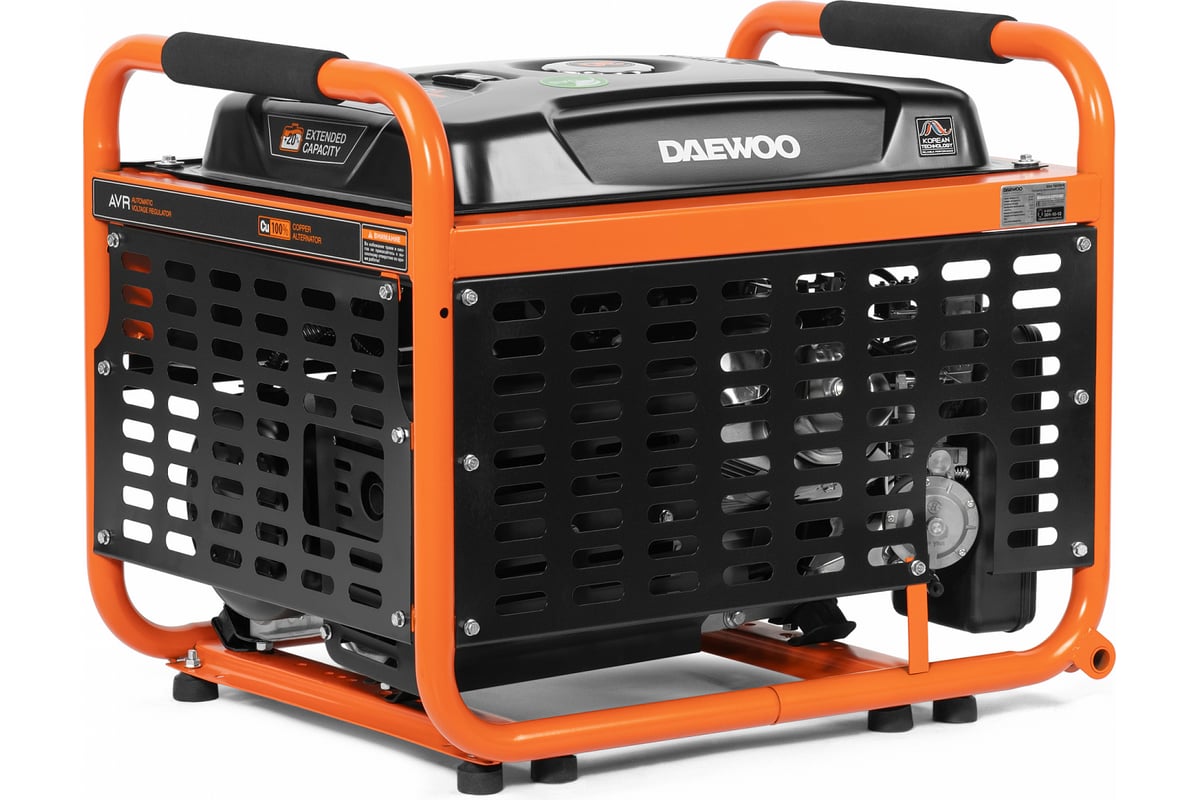 Двухтопливный генератор Daewoo Бензин + Газ GDA 7500 DFE