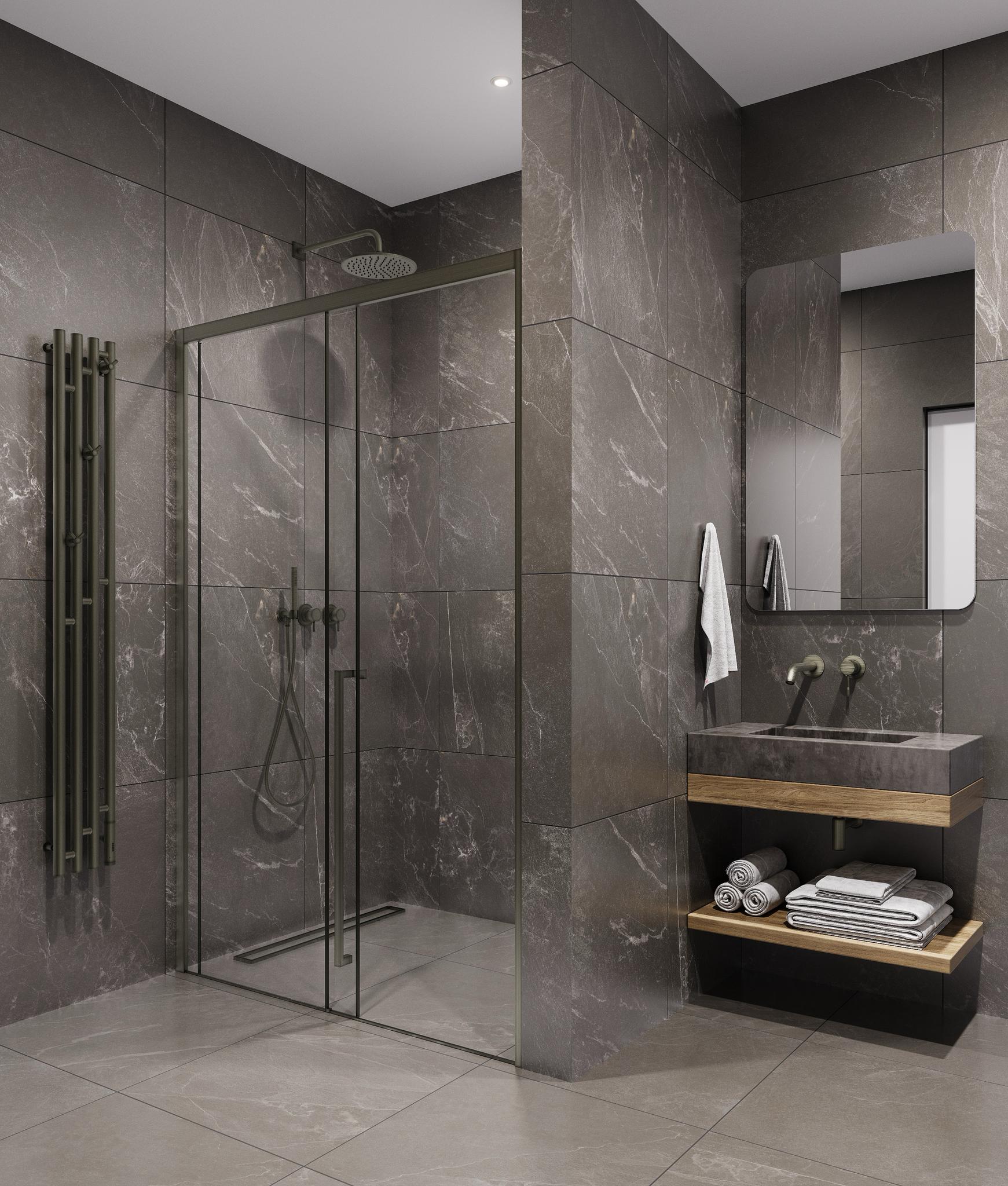 Душевая дверь Timo TDSS-140/13C-8R 140x200 прозрачное, никель