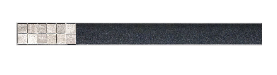 Решетка для трапа Alcaplast FLOOR-850 85 см, под плитку