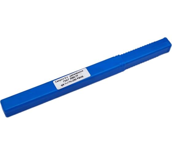 Сверло по металлу удлиненное Р6М5 9.7х250/170 мм, к/х КМ1 TORNERI 045544