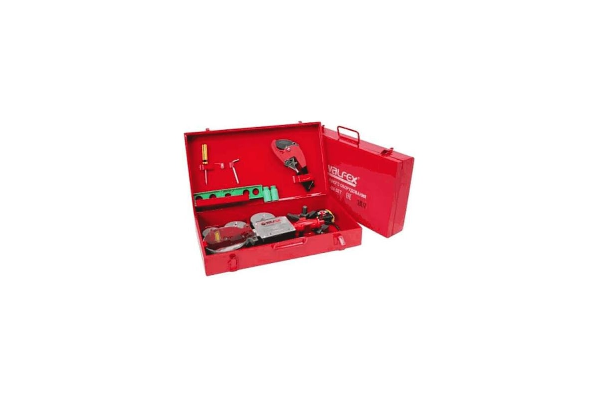 Сварочный аппарат для PP-R труб Valfex Дн20-110, 2.0кВт, 50-75мм VWM-04 SET 024-0269