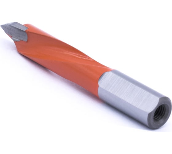 Сверло присадочное монолитное сквозное ZY-V110206L (10х70 мм; хв-к 10 мм; левое вращение) МНОГОФРЕЗ 6583