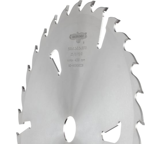 Пила дисковая HW многопильная 500x50x5.2/3.5 мм, z30, FZ Golden Eagle TL26185