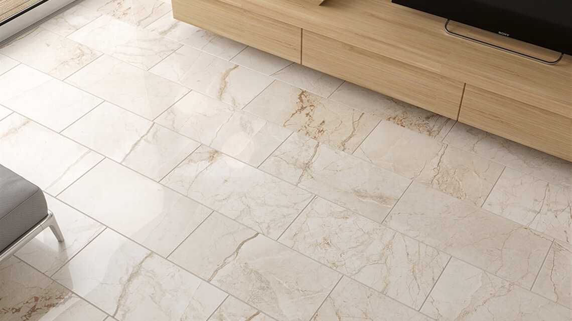 Керамогранит Yurtbay Quest Ivory Polished 60x120 см, P10855.6 глазурованный