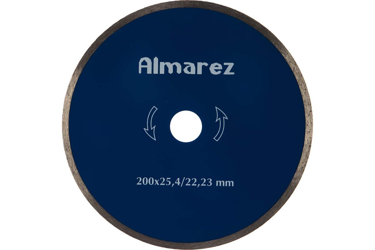 Диск отрезной алмазный Керамика (200х25.4/22.23 мм) Almarez 302200