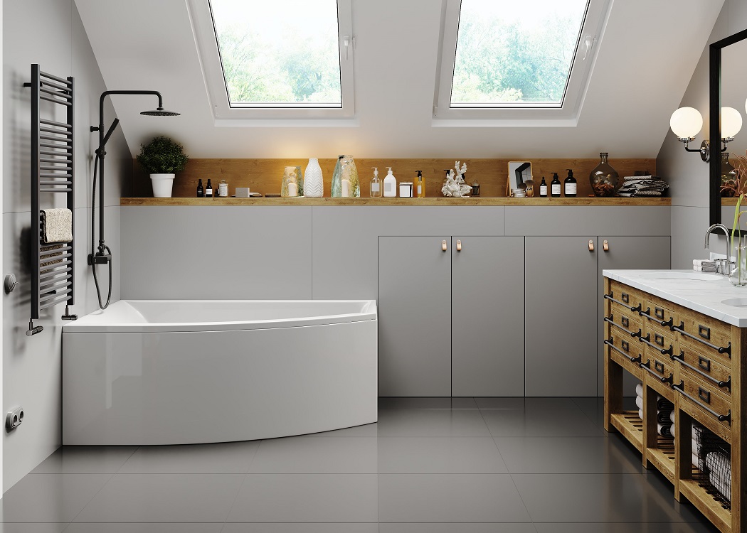 Акриловая ванна VagnerPlast Veronela Offset 160x105 L/R