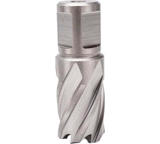 Сверло корончатое HSS по металлу (22х30/63 мм; Weldon 19) D.BOR CD-HSS-030-022-W